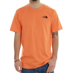 T-SHIRT BOX THE NORTH FACE ARANCIO